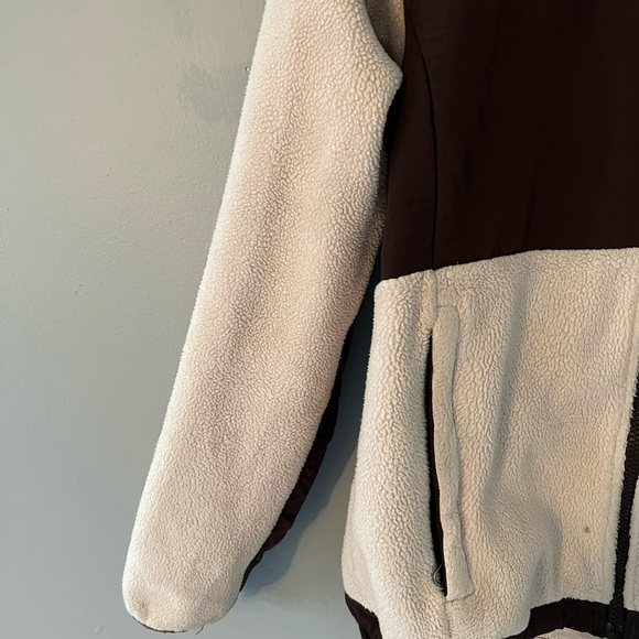 The North Face Denali Pink and Brown Jacket Coat Medium - Picture 4 of 14